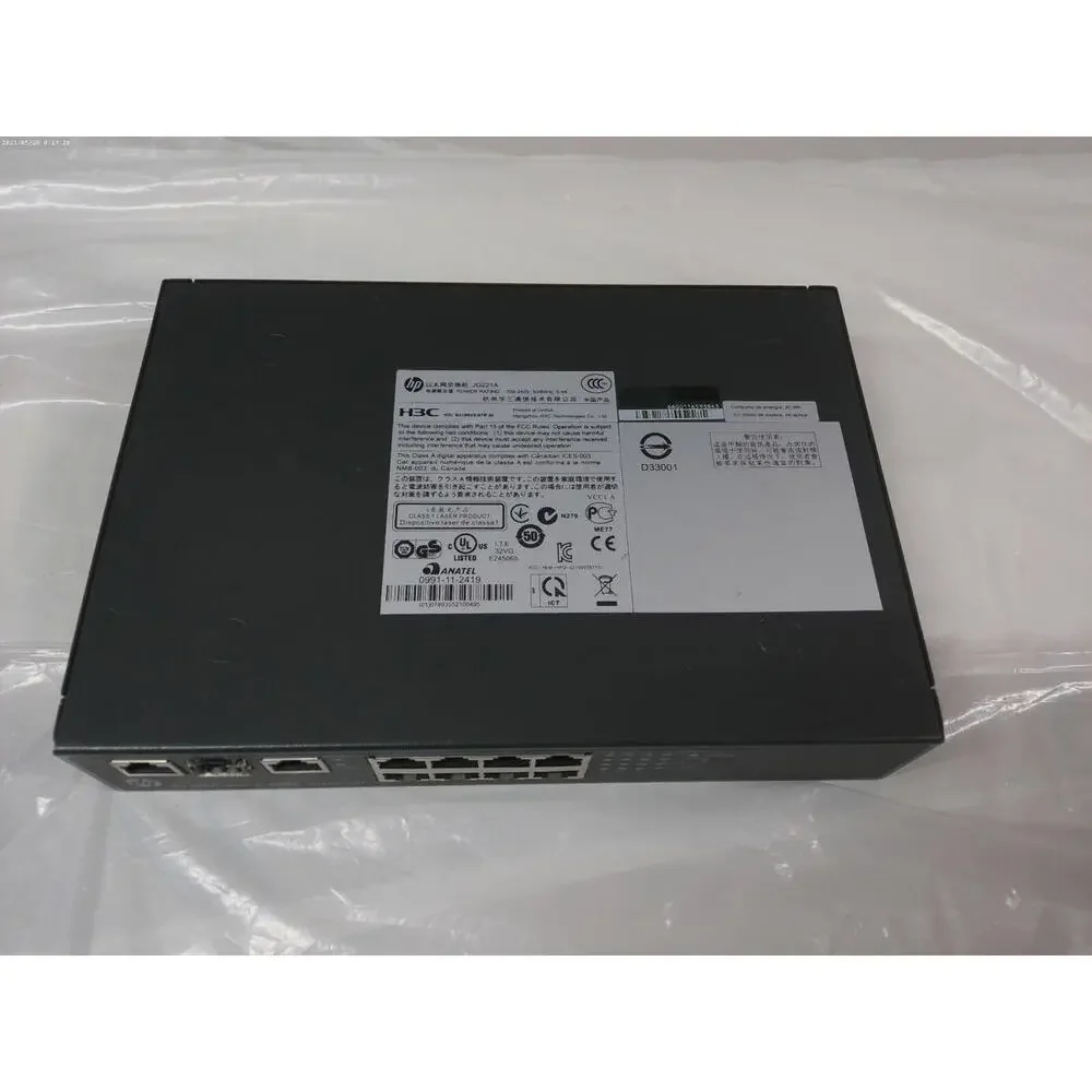 JG221A#ACF HP Networking 3100-8 v2 SI 8-Ports 10/100 RJ-45